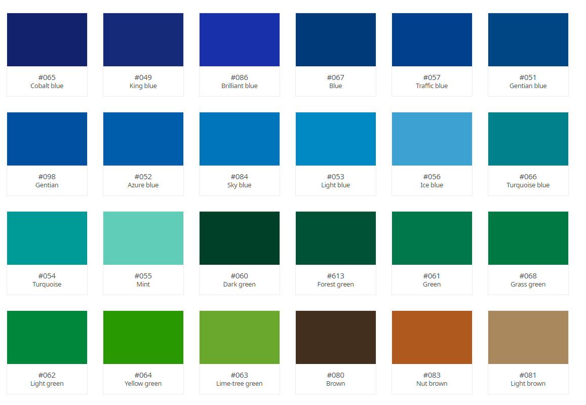 Gloss A4 Vinyl Sheets Self Adhesive Oracal 651 All Colours Available