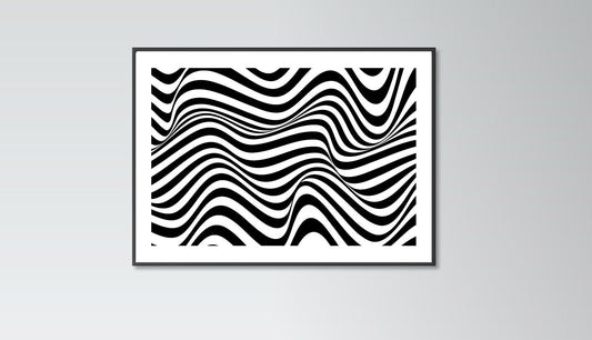 Abstract Poster Print home wall art decor lines design decoration