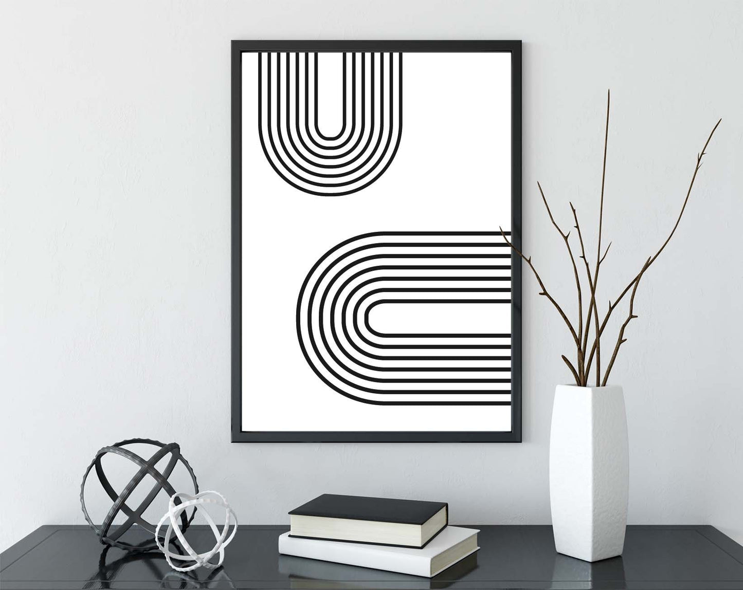 Abstract Poster poster print Home decor Lines poster Wall Art Modern Print Eco Prints