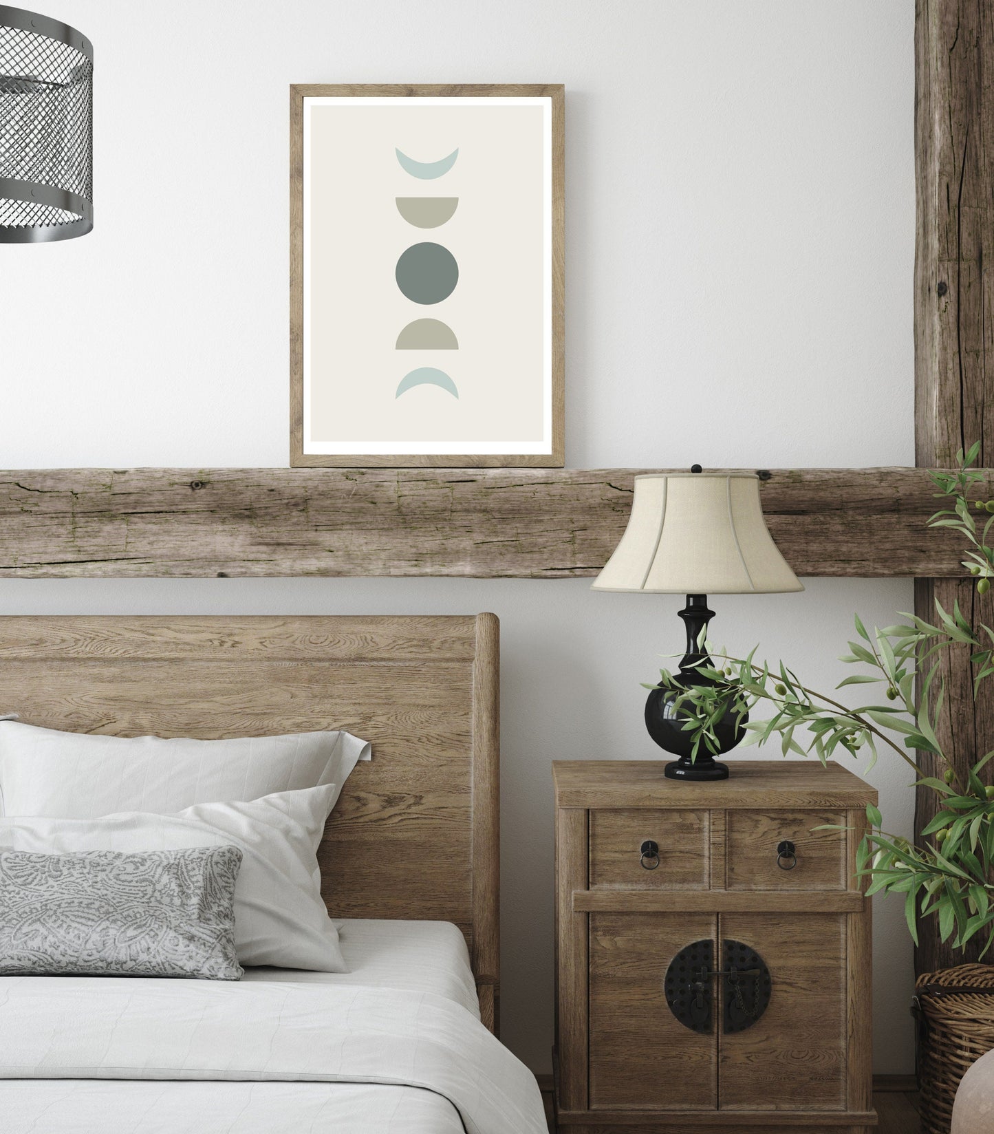 Moon phase poster print Abstract print Eco Print Moon Print Boho Poster Wall Arts Modern Print Home Gift ideas Interior Dorm decor