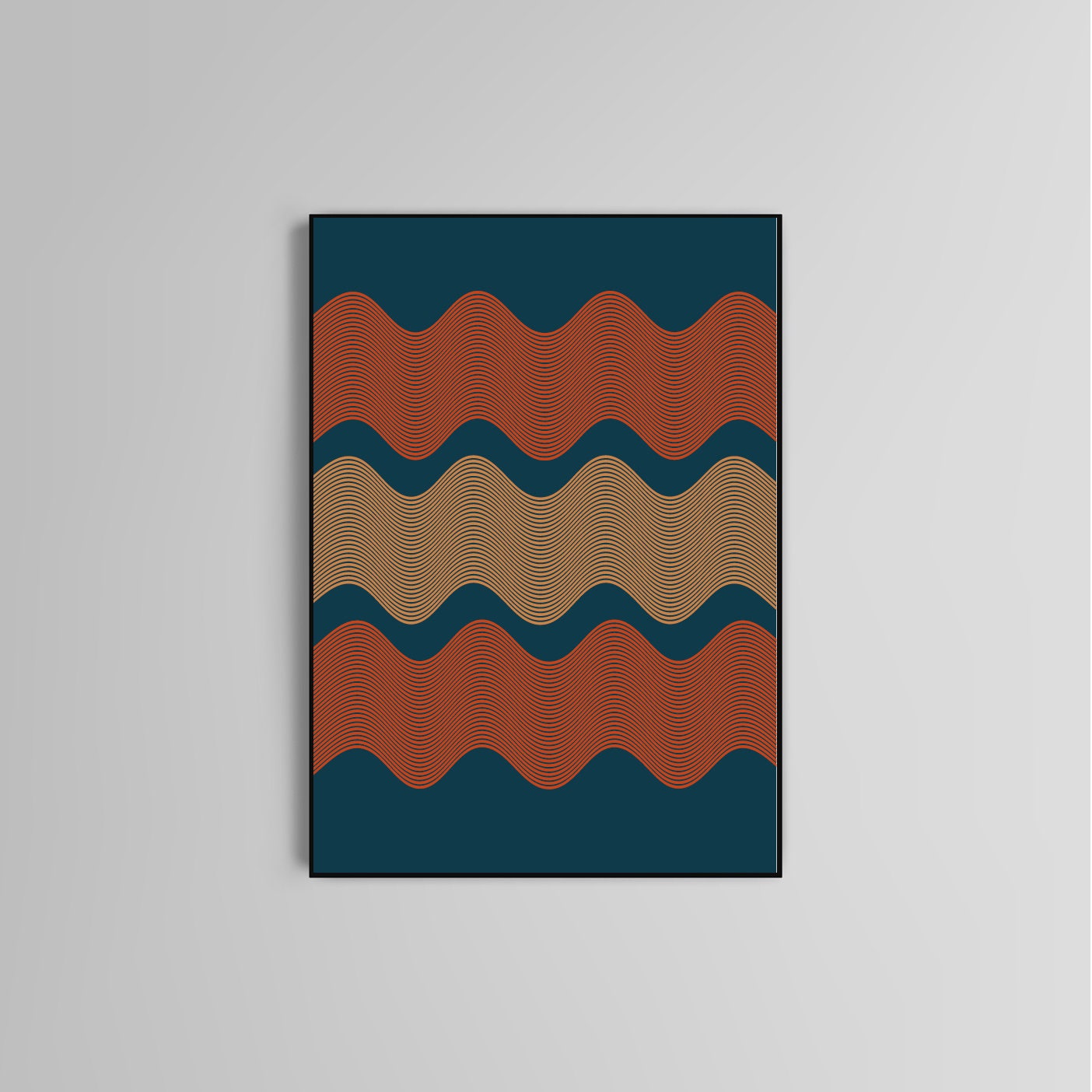 Graphic Shapes Abstract poster wall home art decor modern poster print