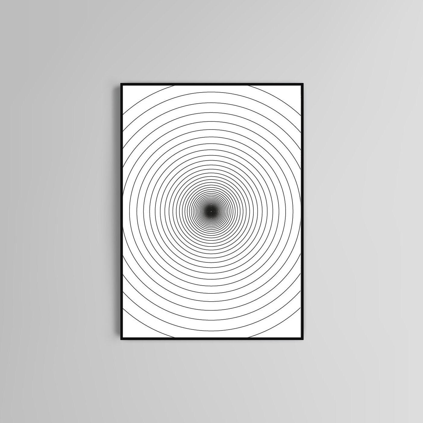 Circles Poster Print Wall Art Home Décor Accessories Abstract Shapes Posters Gift Ideas Interior decor