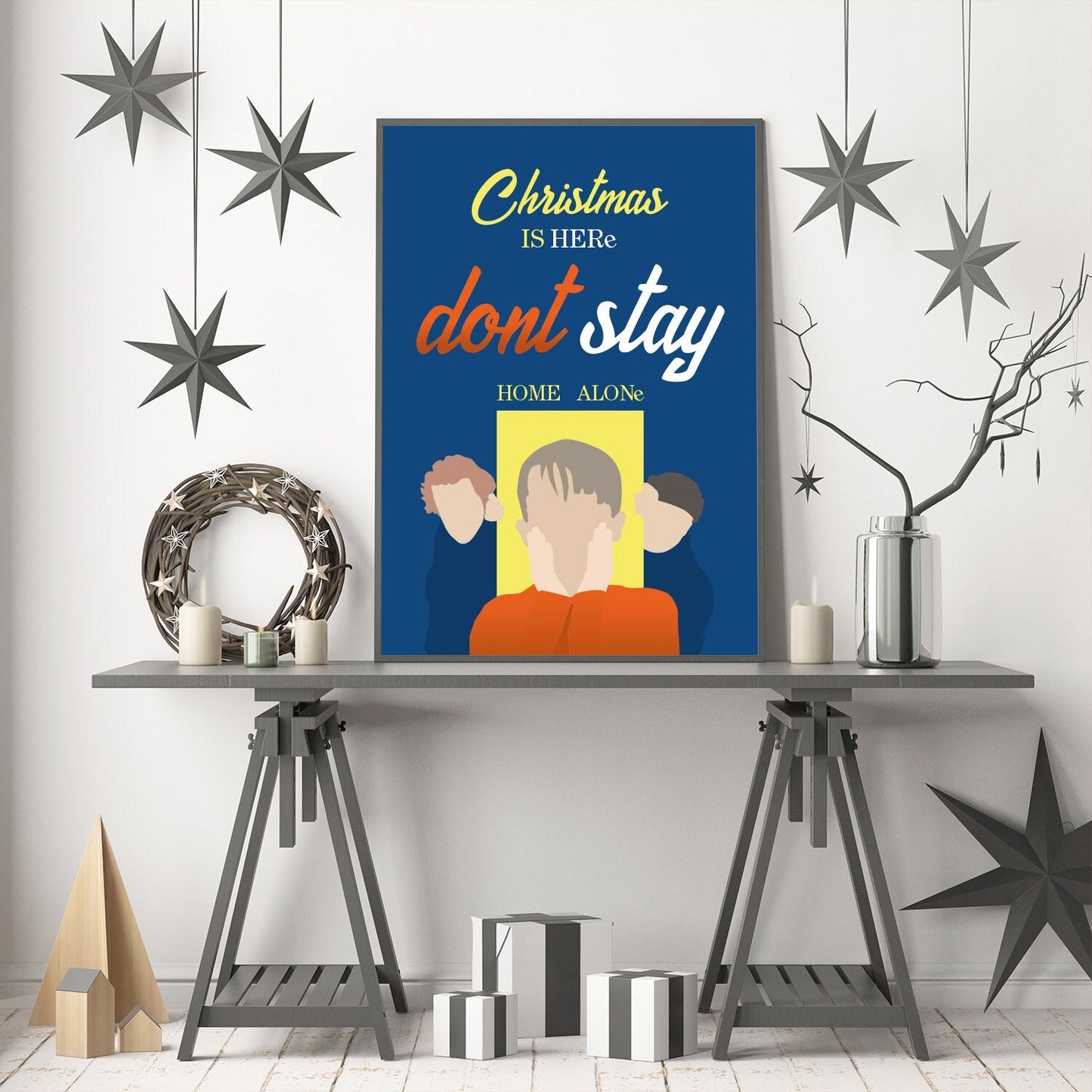 Christmas Prints, Festive, Christmas décor, Wall art, Poster, Prints, Gift, Home Decor, Dorm accessories