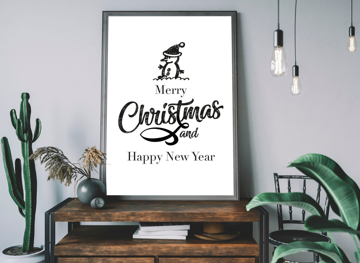 Christmas Snowman, Festive, Christmas décor, Wall art, Poster, Prints, Gift, Home Decor, Dorm accessories