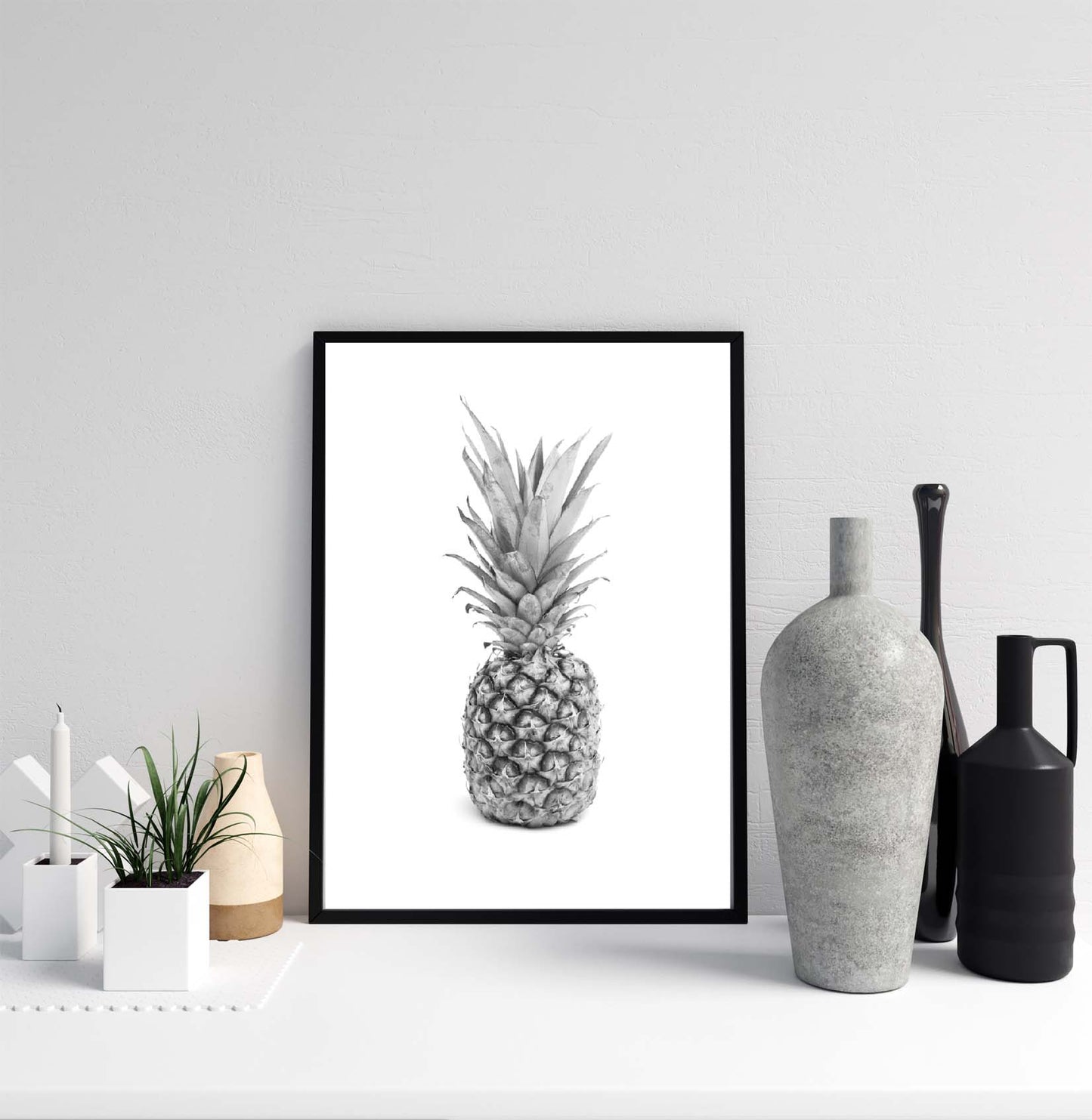 Pineapple poster print home wall art decor fruit home decor
