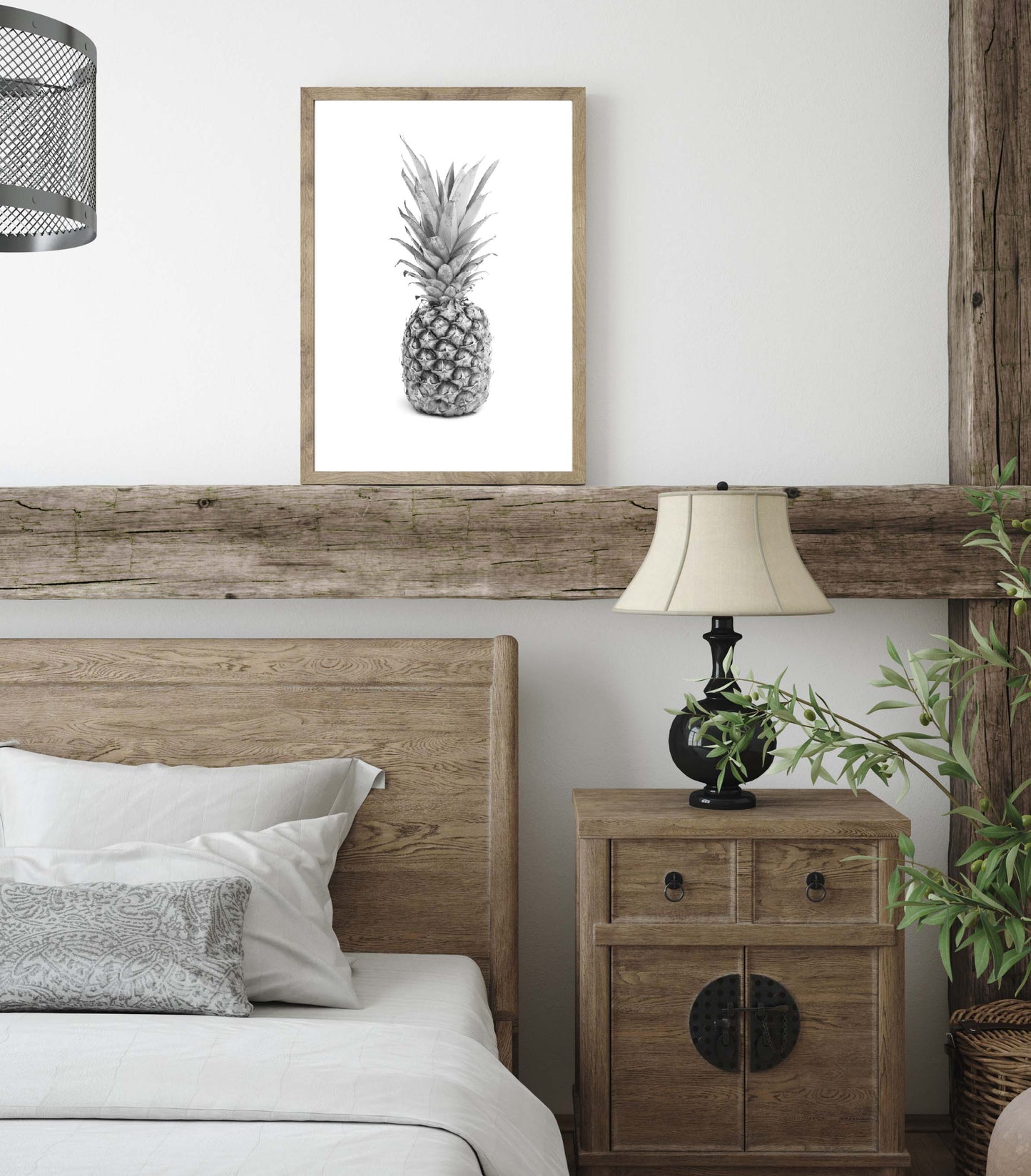 Pineapple poster print home wall art decor fruit home decor