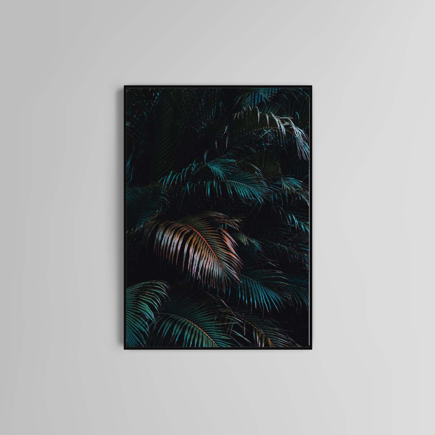 Tropical Poster Print home wall art decor leaves nature print
