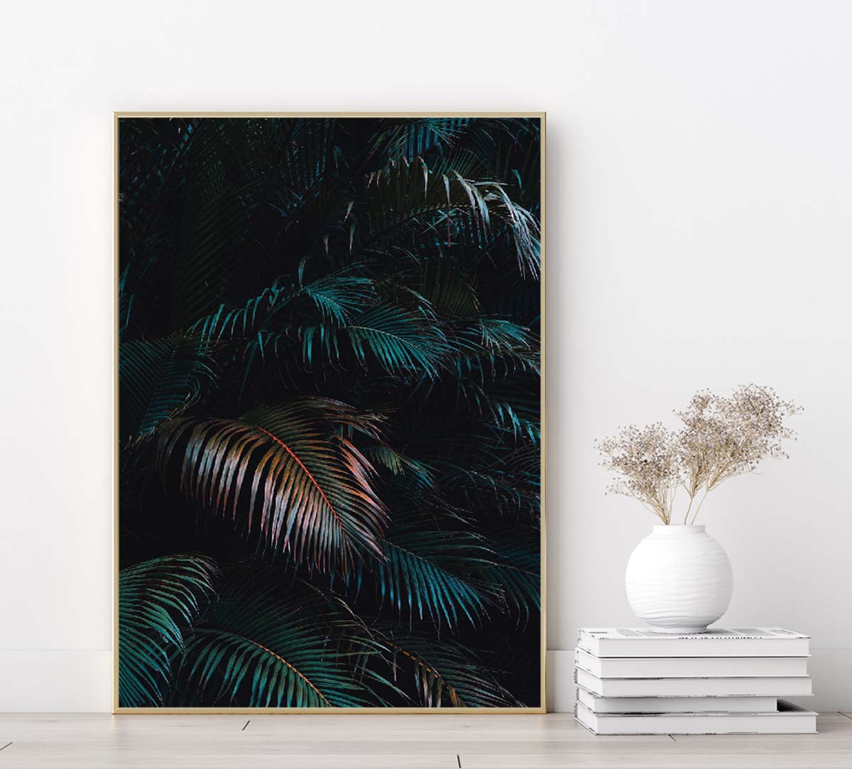 Tropical Poster Print home wall art decor leaves nature print