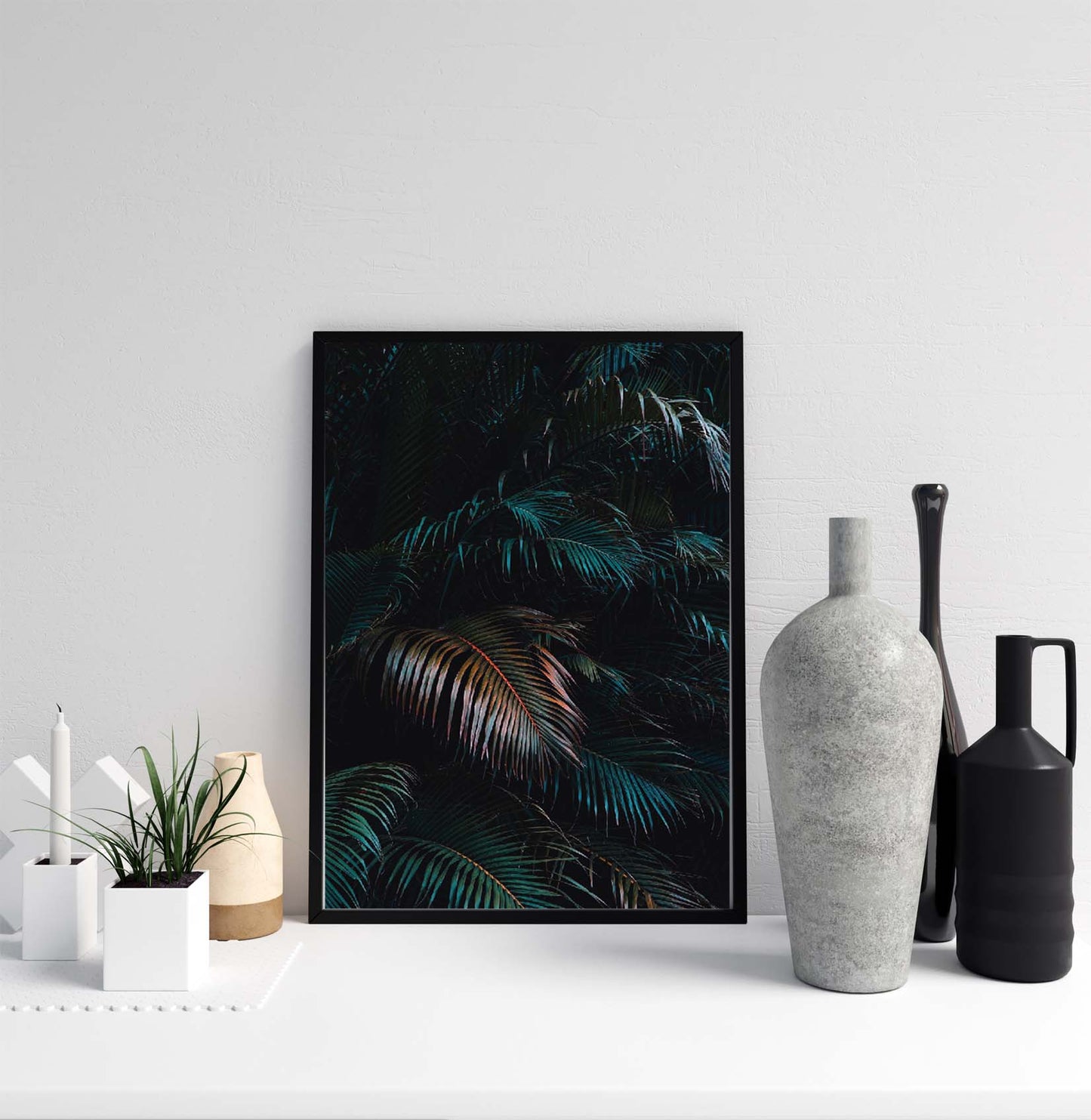 Tropical Poster Print home wall art decor leaves nature print