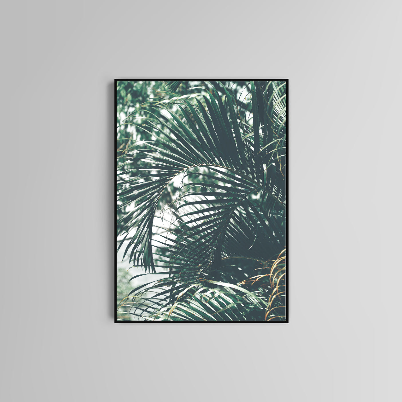 Tropical Poster Print home wall art decor leaves nature print