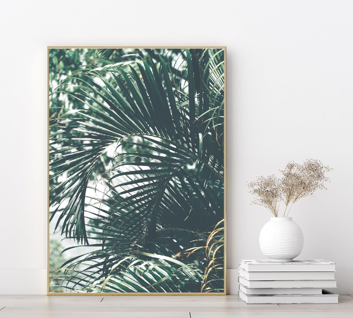 Tropical Poster Print home wall art decor leaves nature print