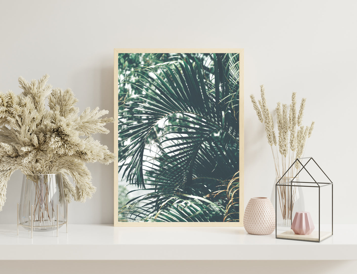 Tropical Poster Print home wall art decor leaves nature print