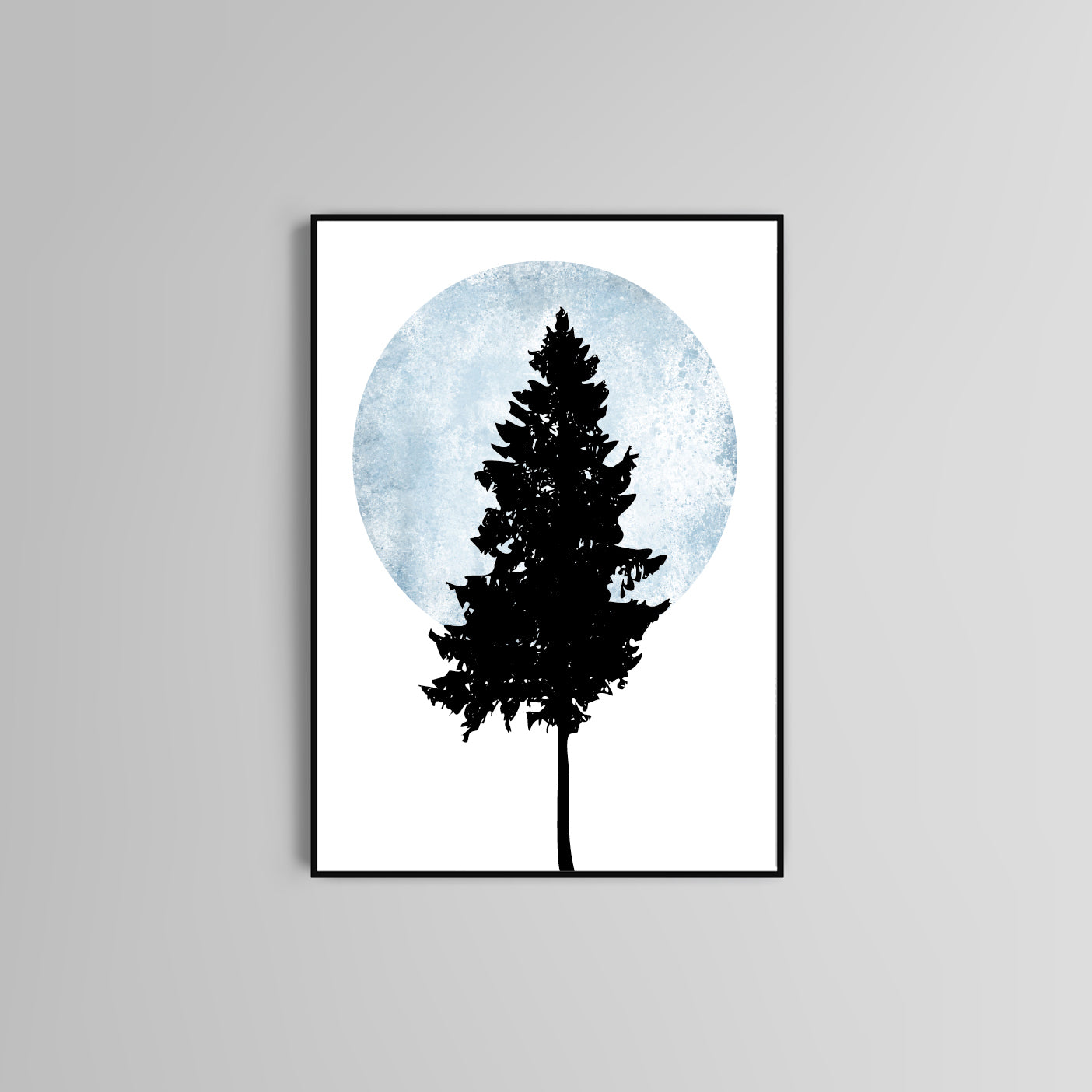 poster print Tree Print Sunset Print Trees Poster Wall Art Modern Print Home Accessories Poster Print