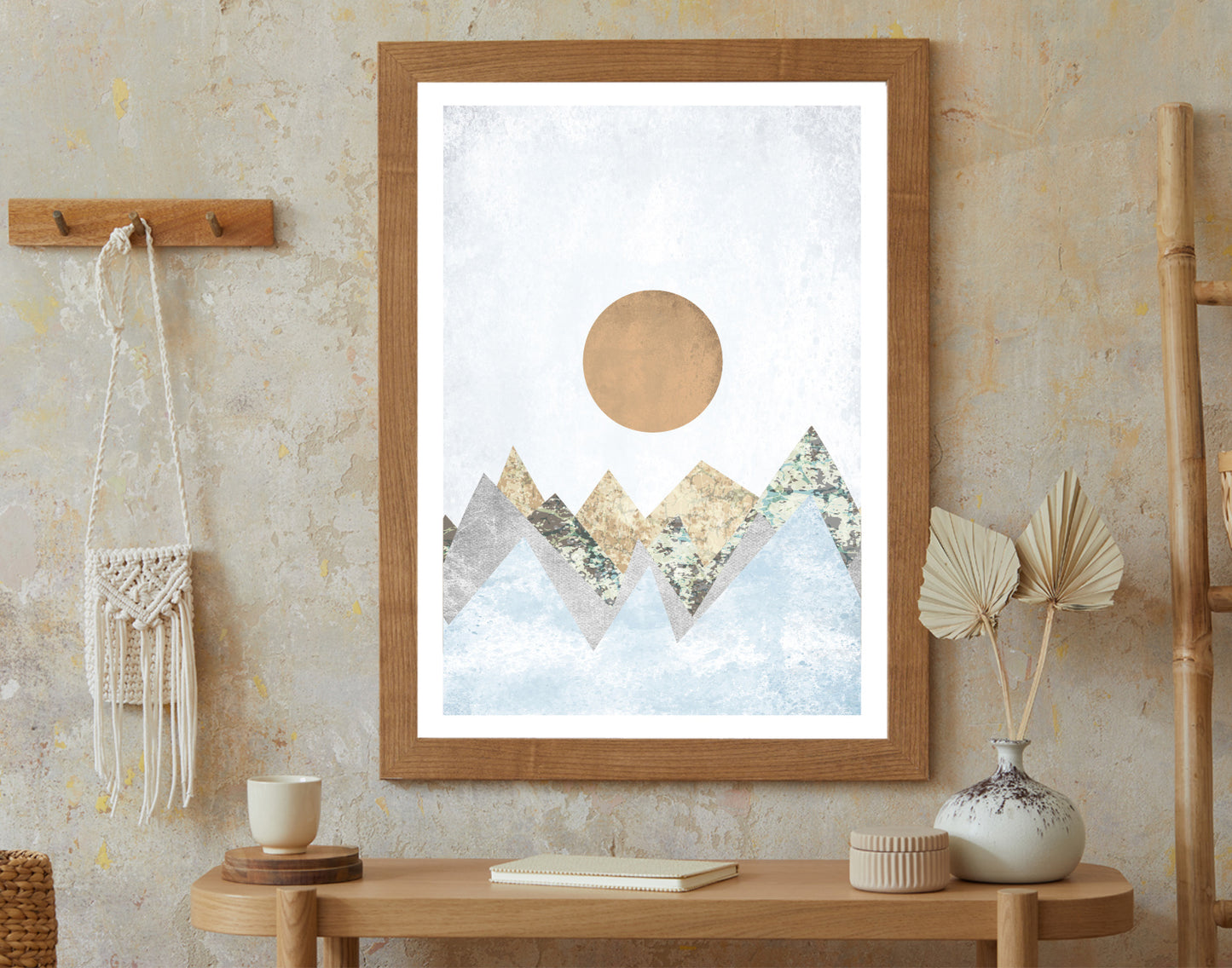 Abstract Mountains Poster print Home Décor Poster Wall Art home accessories