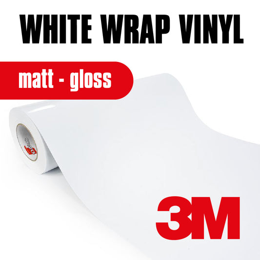 2080 vehicle wrap vinyl White gloss or matt 3M™ Controltac™ technology