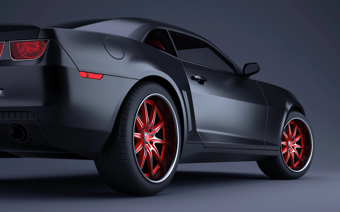 2080 vehicle wrap vinyl, Black gloss or matt 3M™ Controltac™ technology