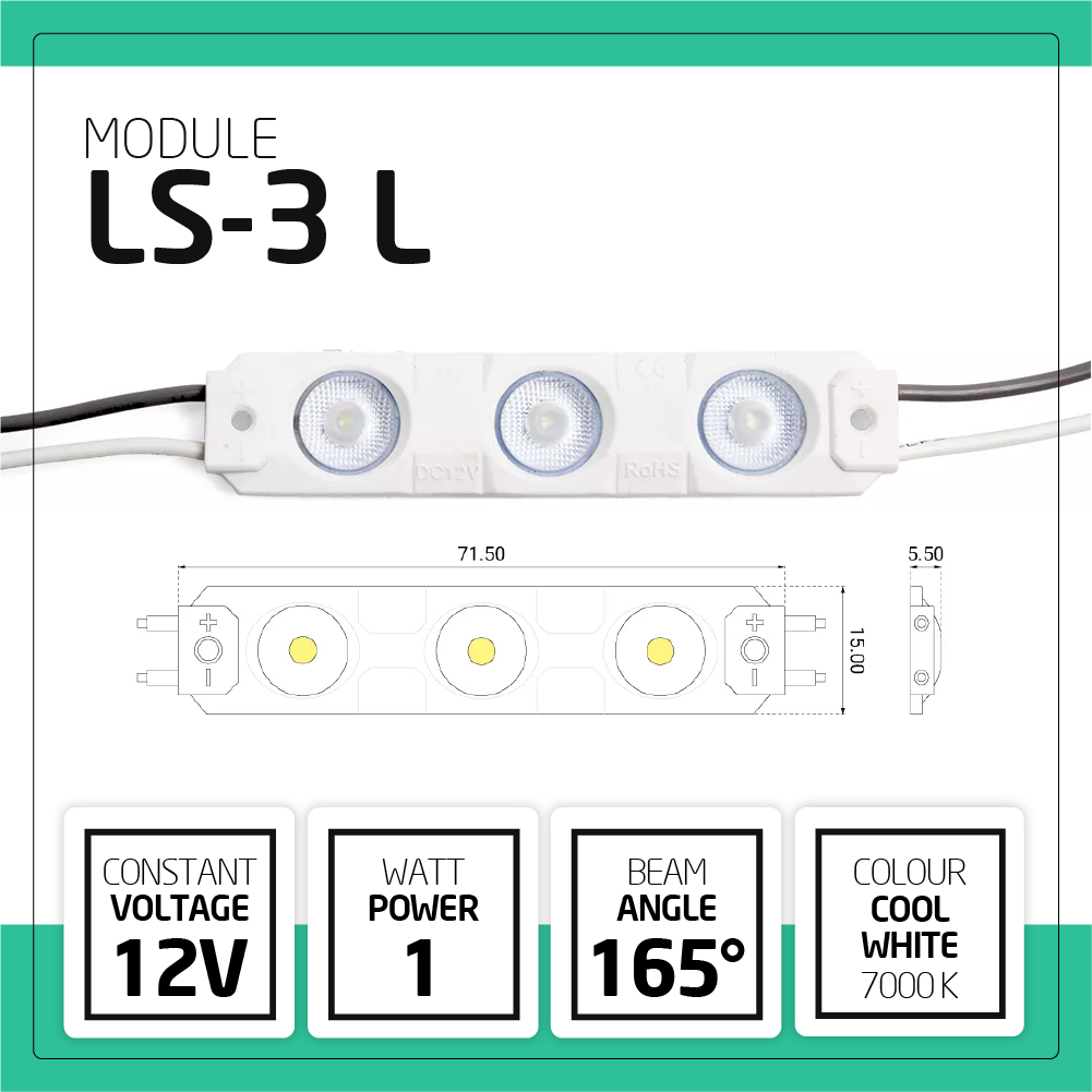 LED Modules Bergmen Signage Lightbox Quality Modules