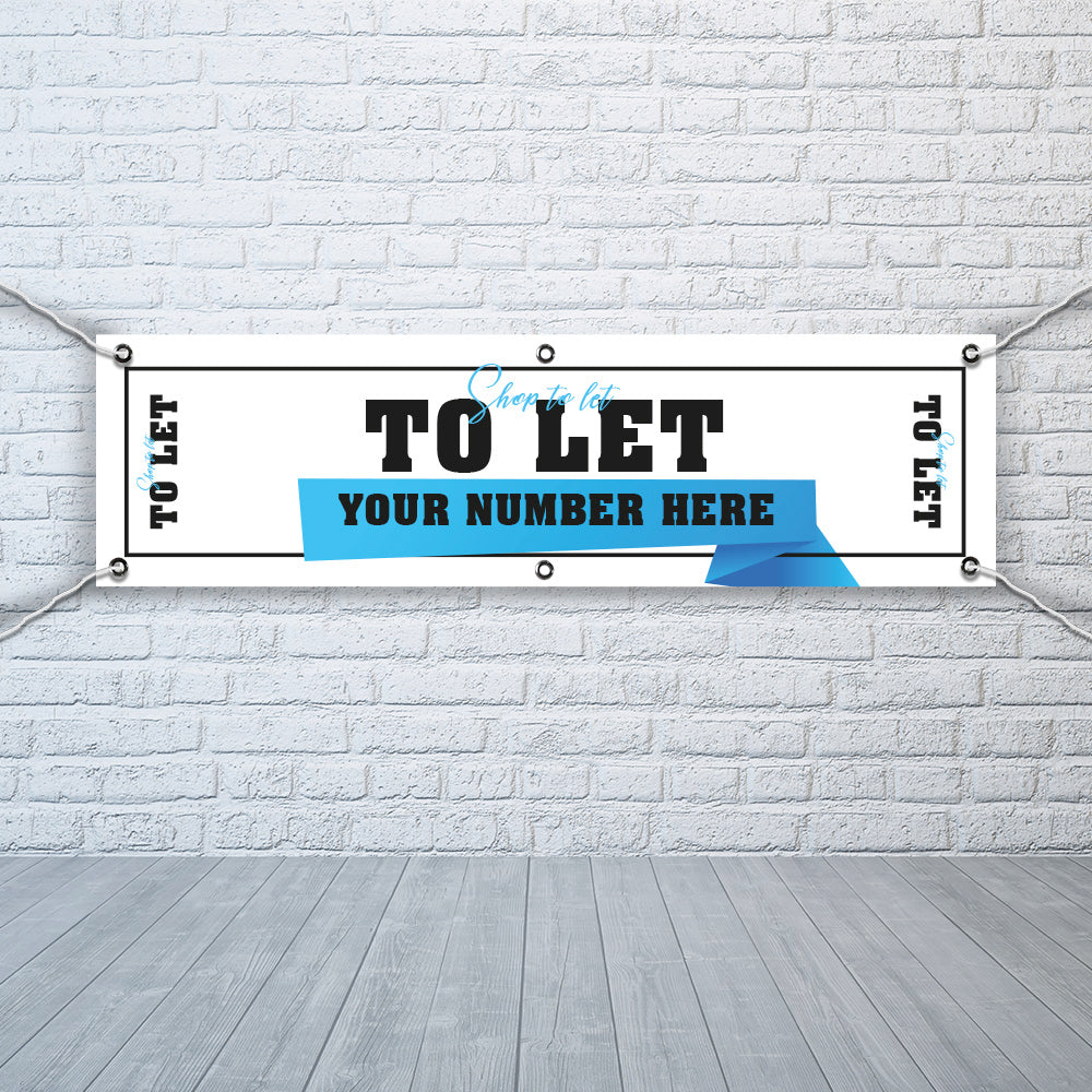 PVC Banner to let 1ft x 4ft Print Outdoor Waterproof High Quality