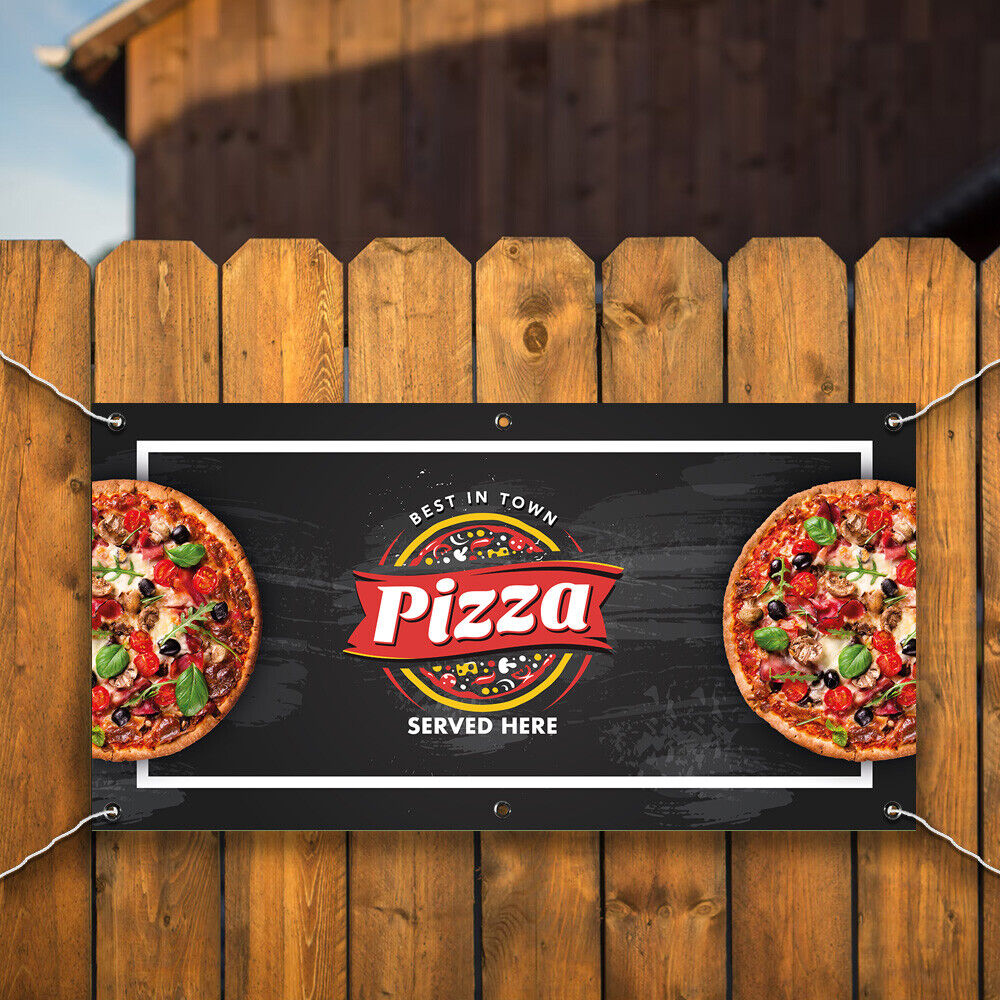 PVC Banner Pizza Food Print Outdoor Waterproof High Quality