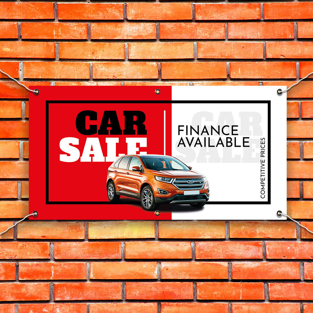 PVC Banner Car Sale Finance Promotional Print Outdoor Waterproof High Quality