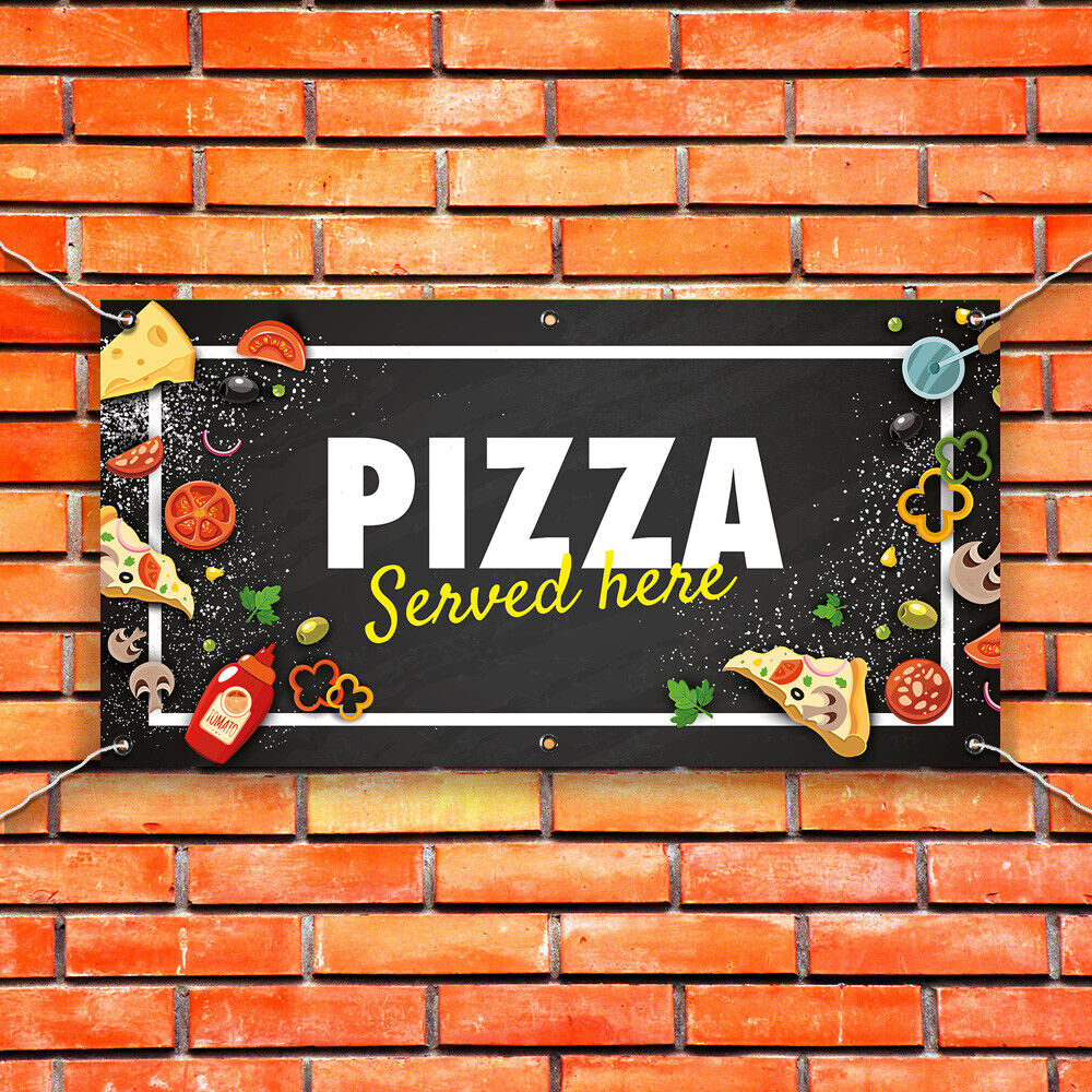 PVC Banner Pizza Food Print Outdoor Waterproof High Quality