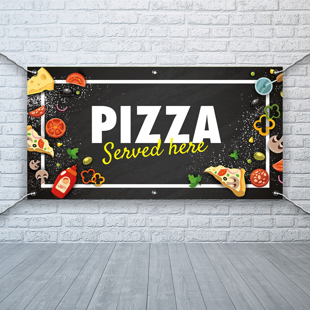 PVC Banner Pizza Food Print Outdoor Waterproof High Quality