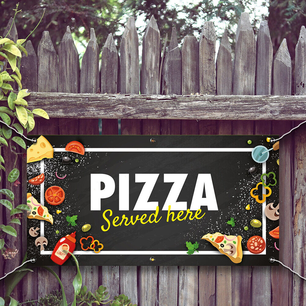 PVC Banner Pizza Food Print Outdoor Waterproof High Quality