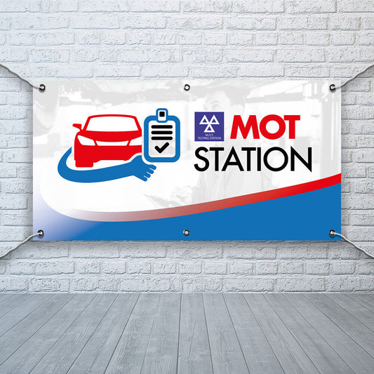 PVC Banner Mot Station Promotional Print Outdoor Waterproof High Quality