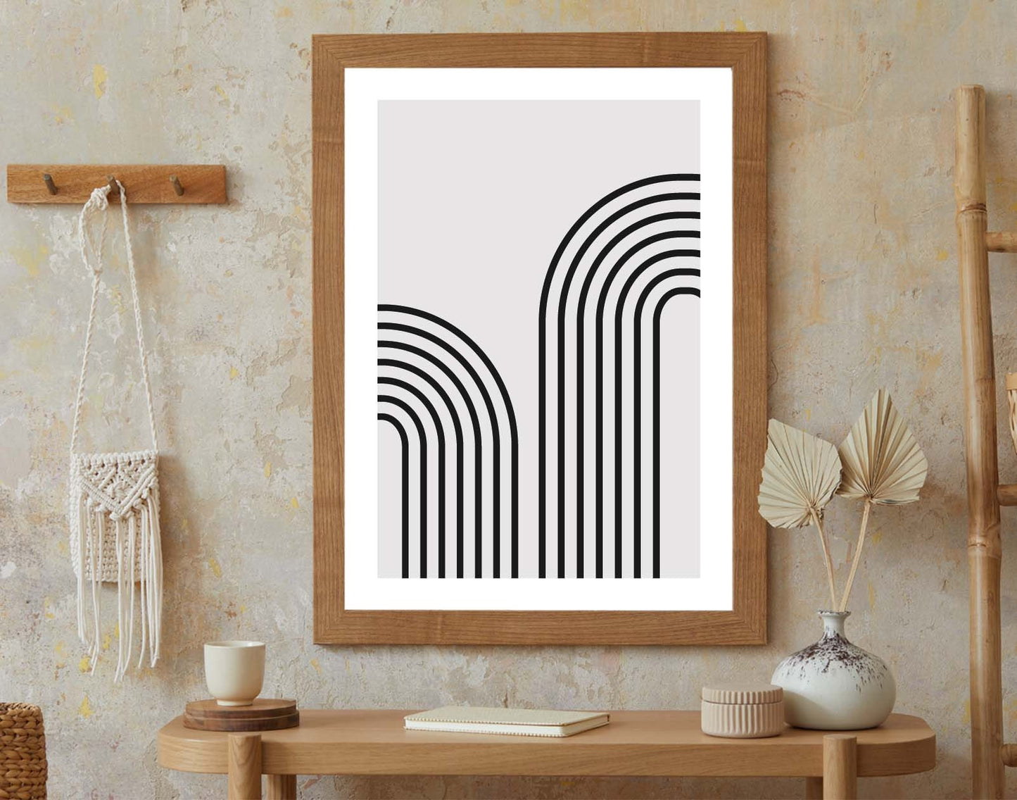 Black Lines Abstract Poster Home decor lines  poster Wall Art Modern Print modern decor graphic shapes print gift ideas