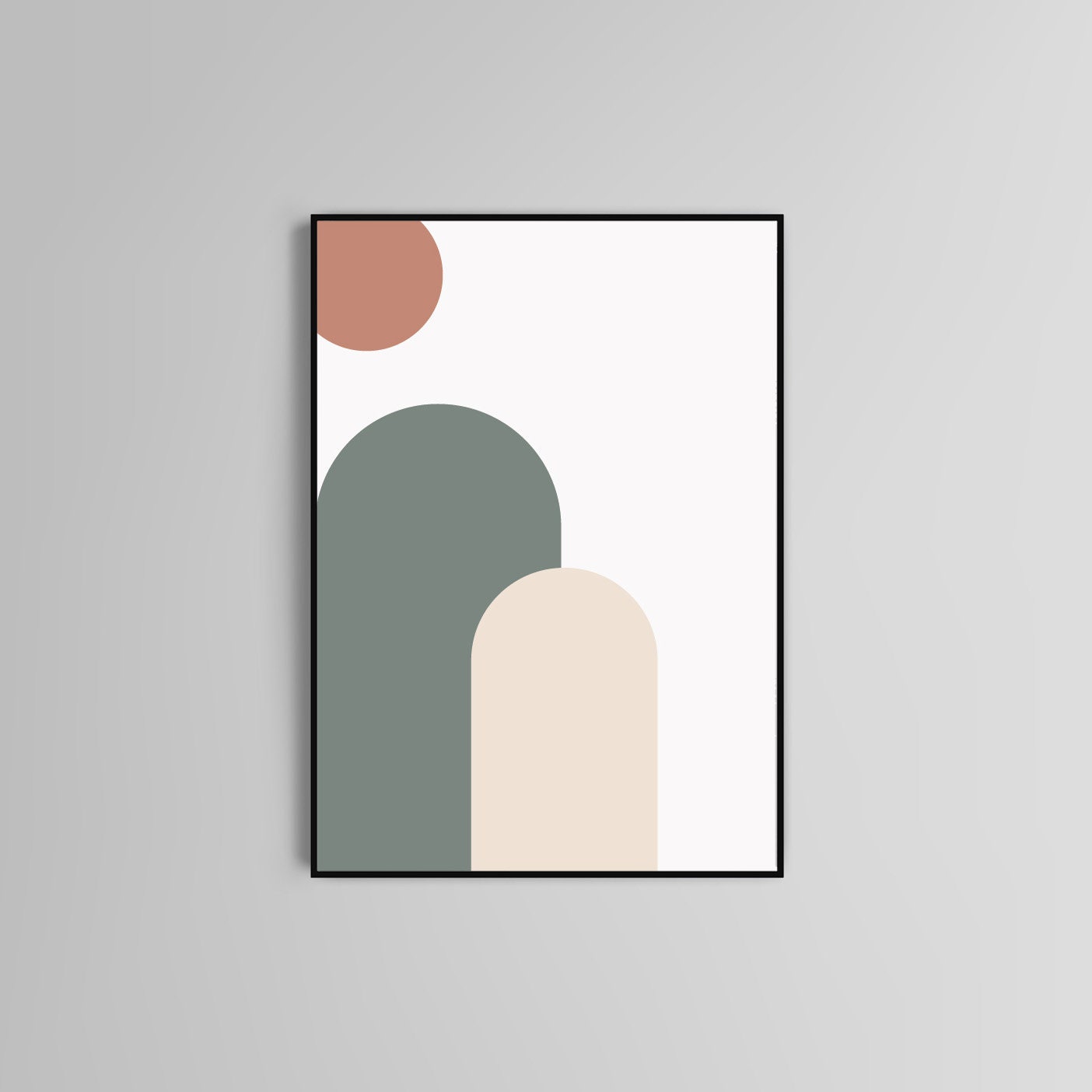 Abstract, Moon Print, Wall Arts, Modern Print, Home, decor, interior decor, Shapes, Boho, Gift, Shapes Print