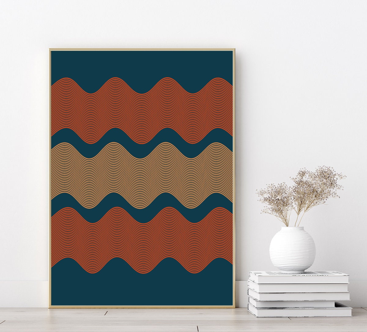 Graphic Shapes Abstract poster wall home art decor modern poster print