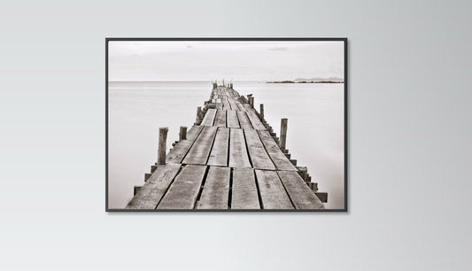 Wooden Bridge poster print home wall art decor modern home decor