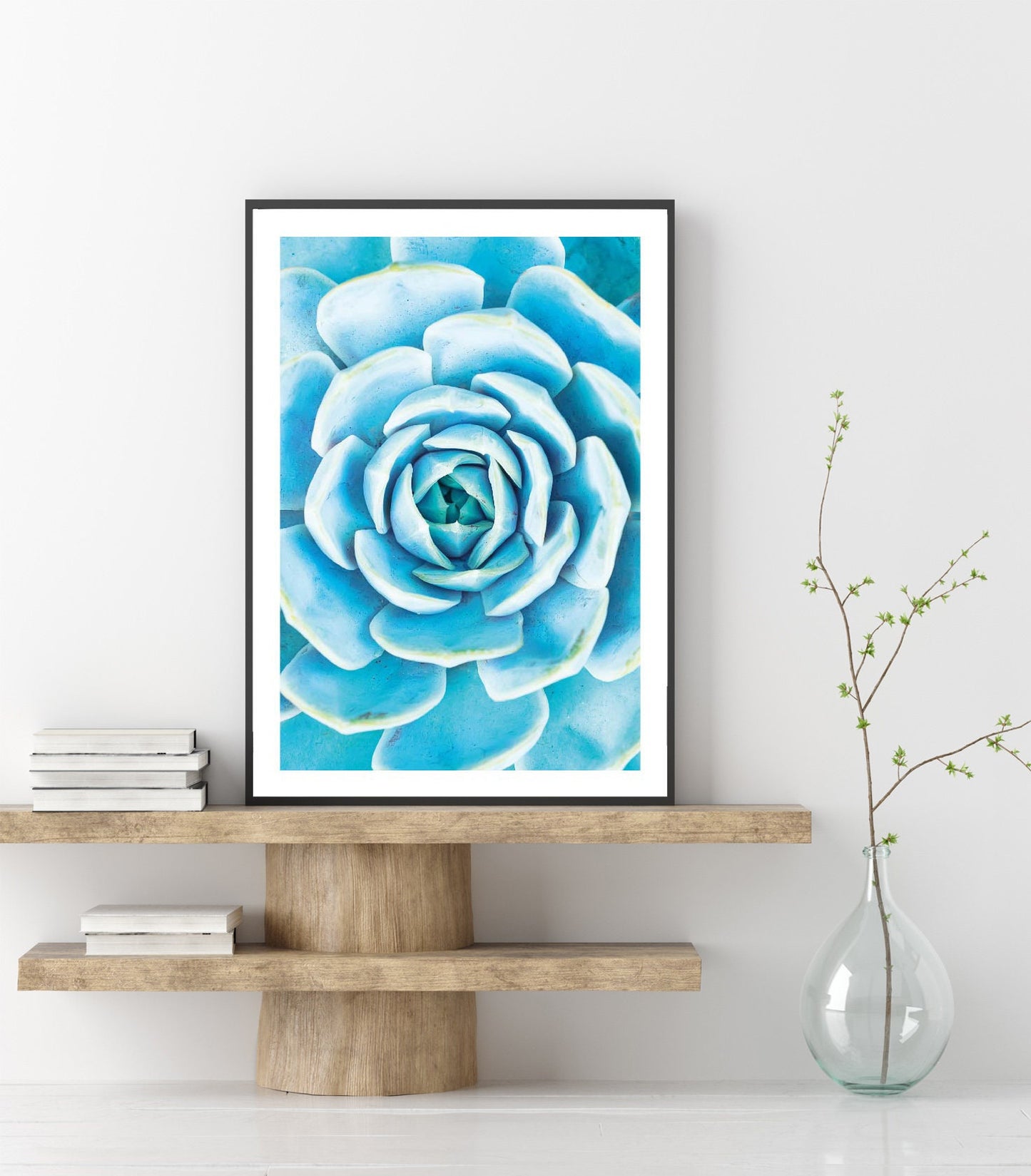 Flower poster print home wall art decor modern colourful design