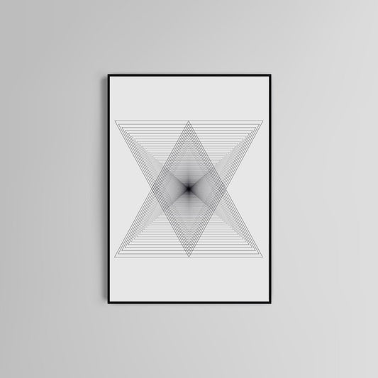 Triangles print poster print Poster Home Accessories Abstract Wall art Livingroom decor Bedroom decor Eco Gift Ideas