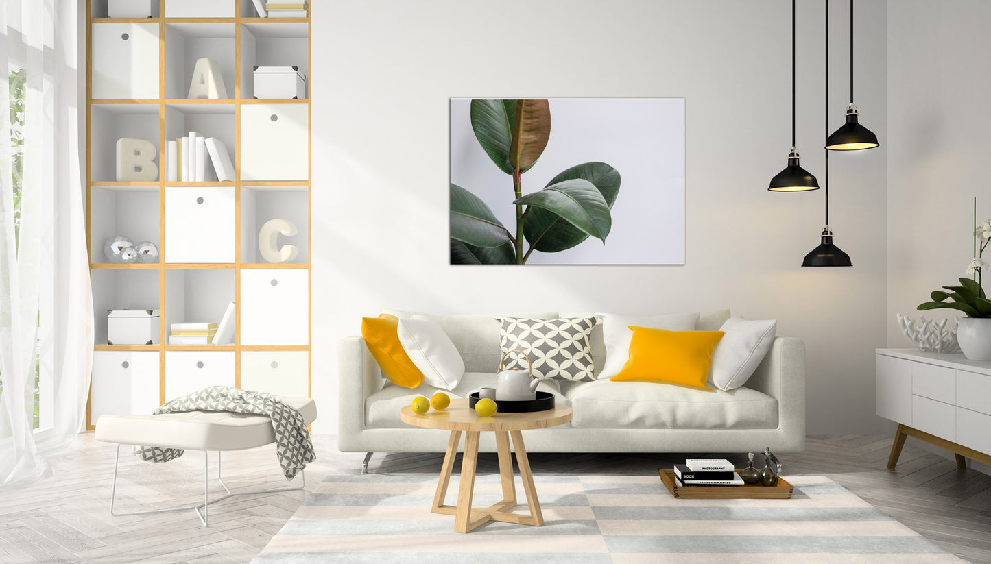 Banana Leaves Poster Print Home Decor Wall art Tropical Nature Botanical Eco Dorm Interior