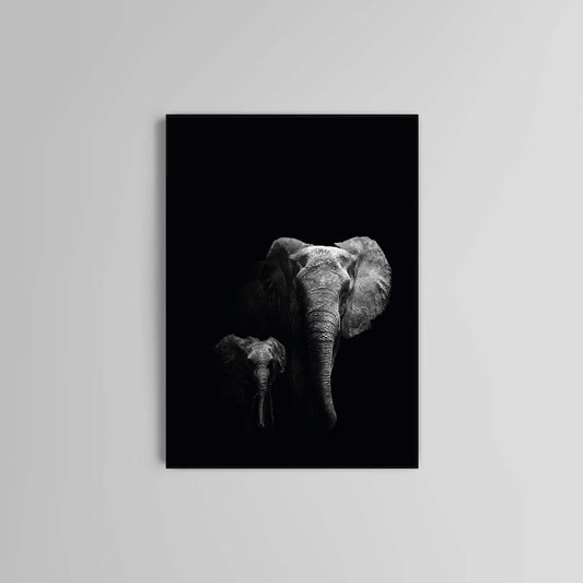 Elephant Print poster print Wall Art Gift Ideas Wild Animals Poster Home Decor