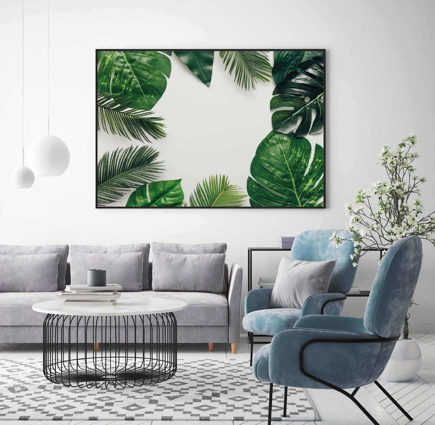 monstera print Tropical Leaves Botanical Poster printing eco Print Eco Friendly Home Decor, Wall Art Gift Ideas,