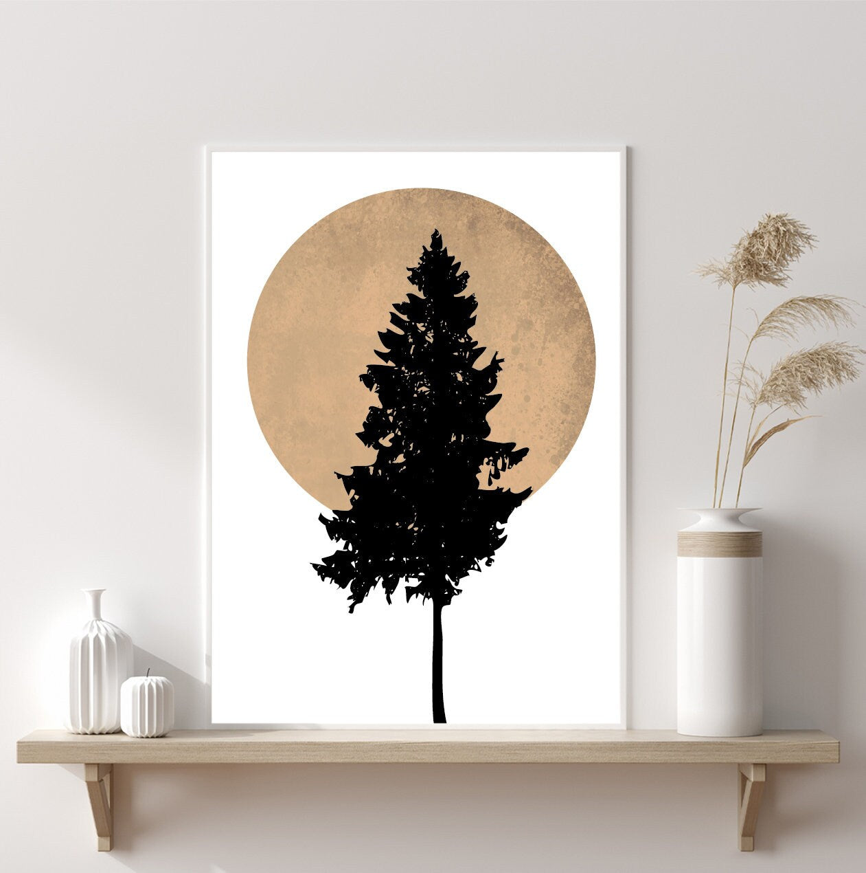 Abstract, Tree Print, sunset Print, Trees Poster, Wall Art, Modern Print, Home Accessories, Poster, Print