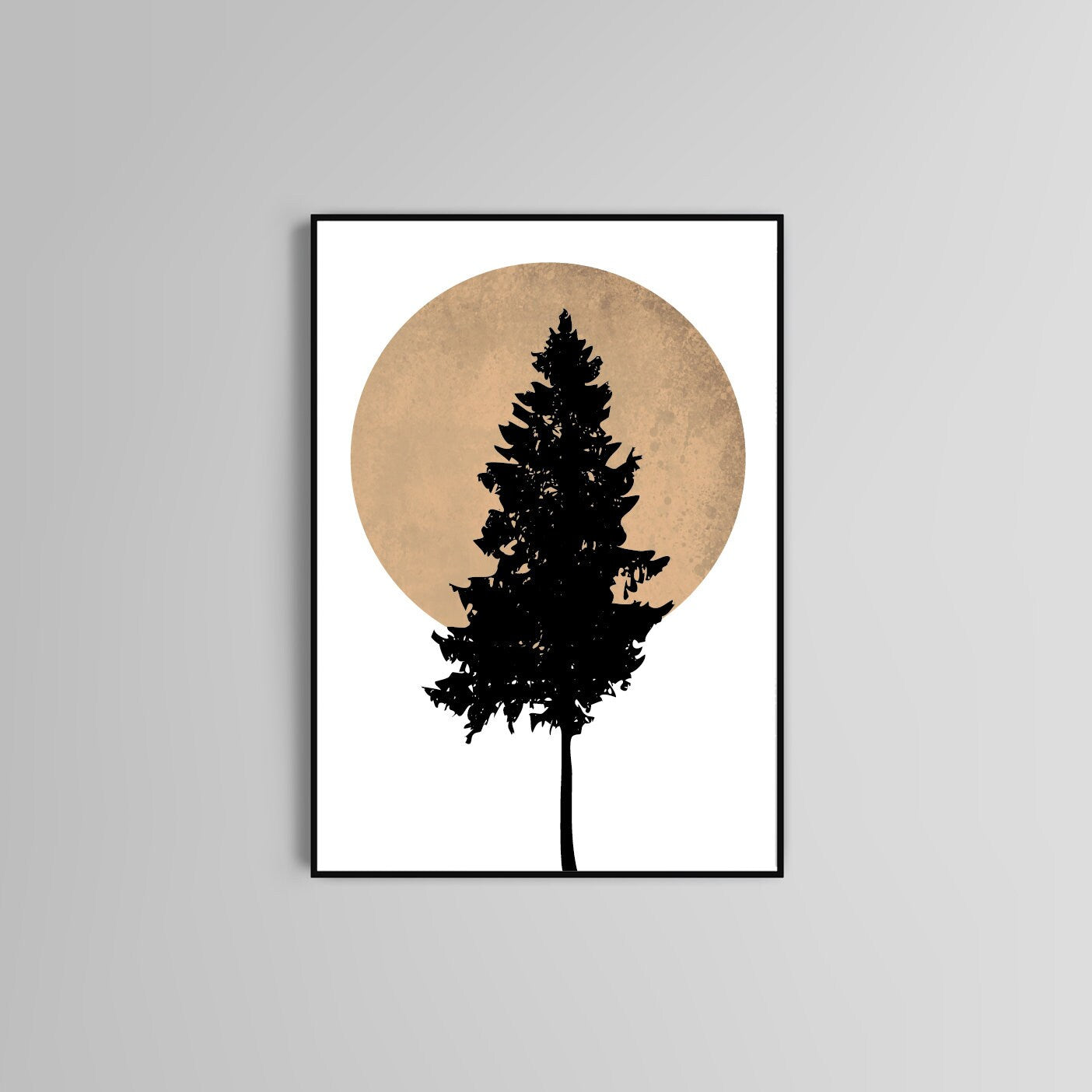 Abstract, Tree Print, sunset Print, Trees Poster, Wall Art, Modern Print, Home Accessories, Poster, Print