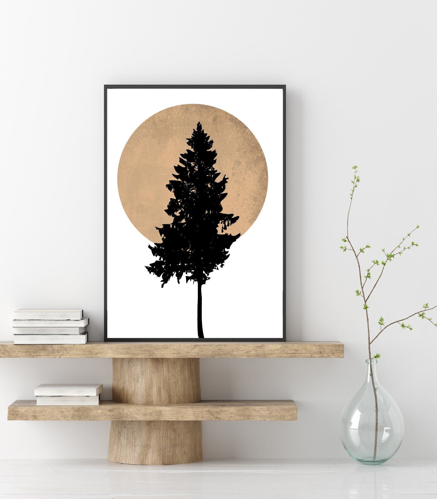 Abstract, Tree Print, sunset Print, Trees Poster, Wall Art, Modern Print, Home Accessories, Poster, Print