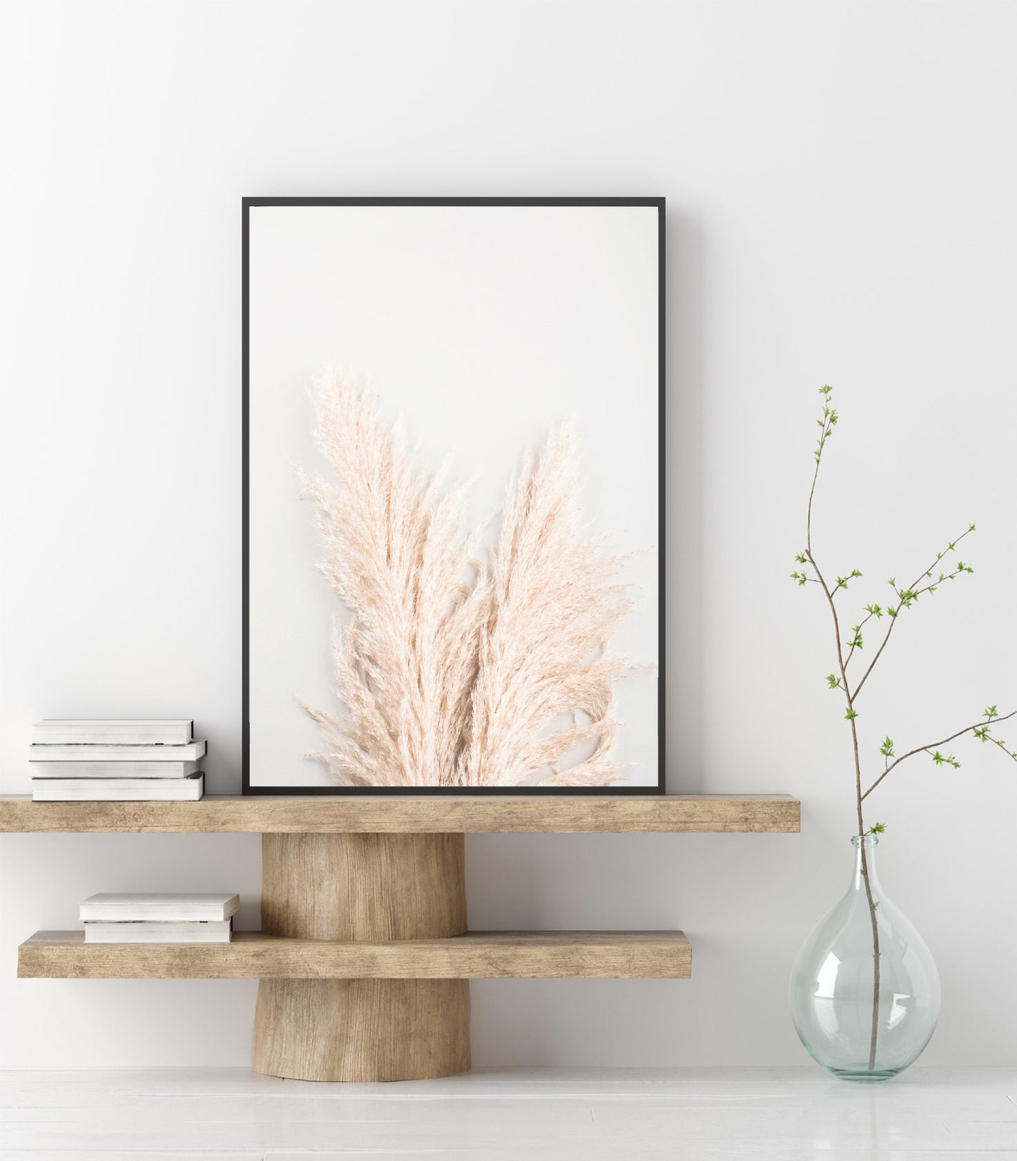 Pampas Grass poster print home wall art decor botanical modern poster