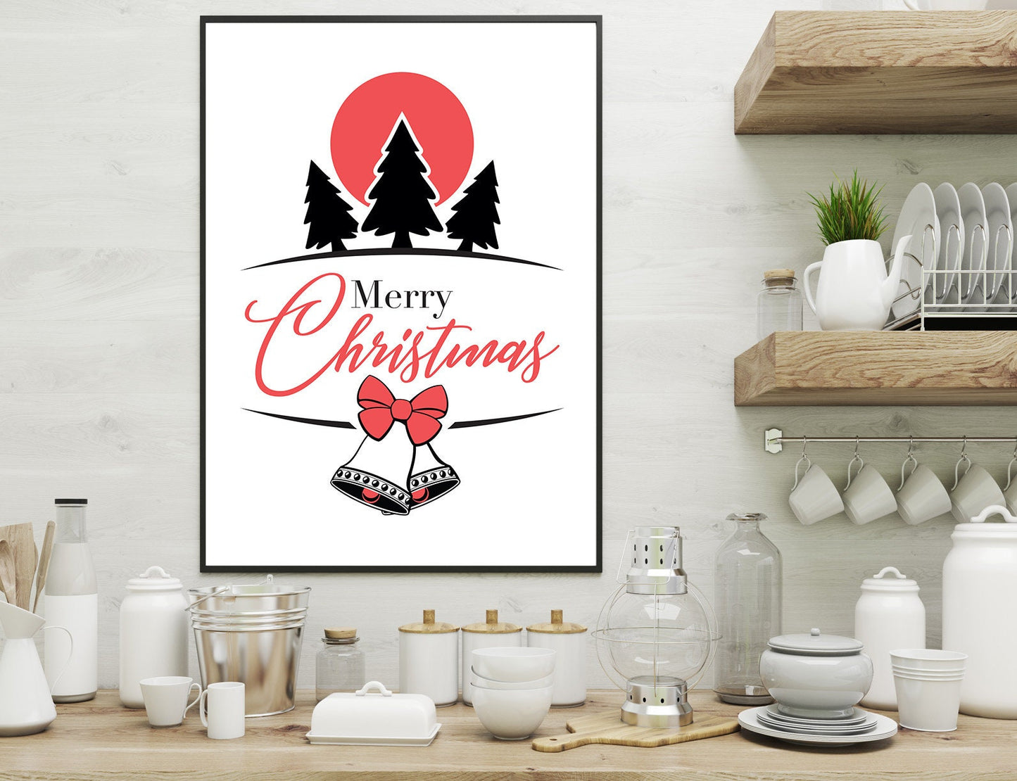 Christmas prints, Festive decor, Christmas décor, Wall art, tree  Poster, Prints, Gift, Home Decor, Dorm accessories