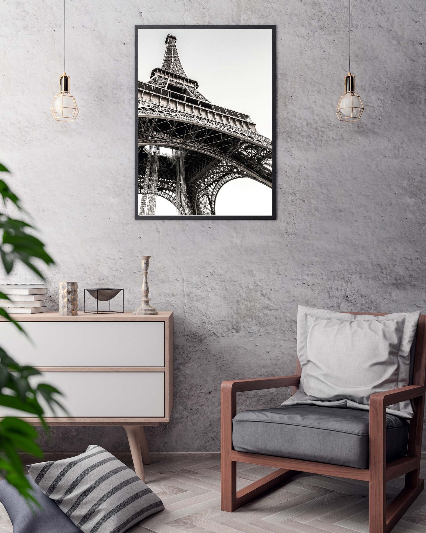 Eiffel Tower poster print home wall art decor Architecture