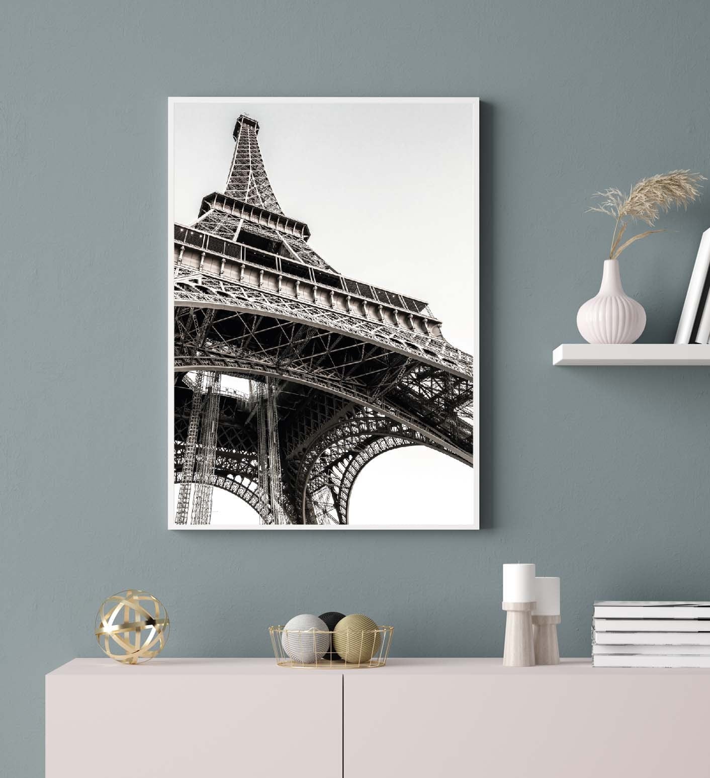 Eiffel Tower poster print home wall art decor Architecture