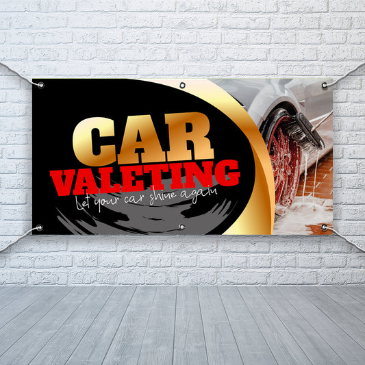 PCV Banner Printing car wash valeting Promotional Advertisement Outdoor