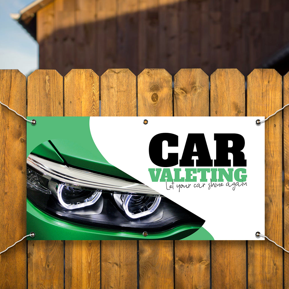 PCV Banner Printing car wash valeting Promotional Advertisement Outdoor