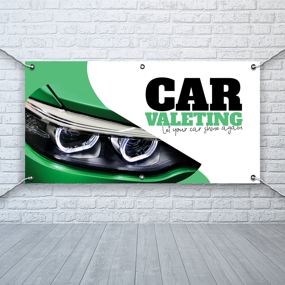 PCV Banner Printing car wash valeting Promotional Advertisement Outdoor