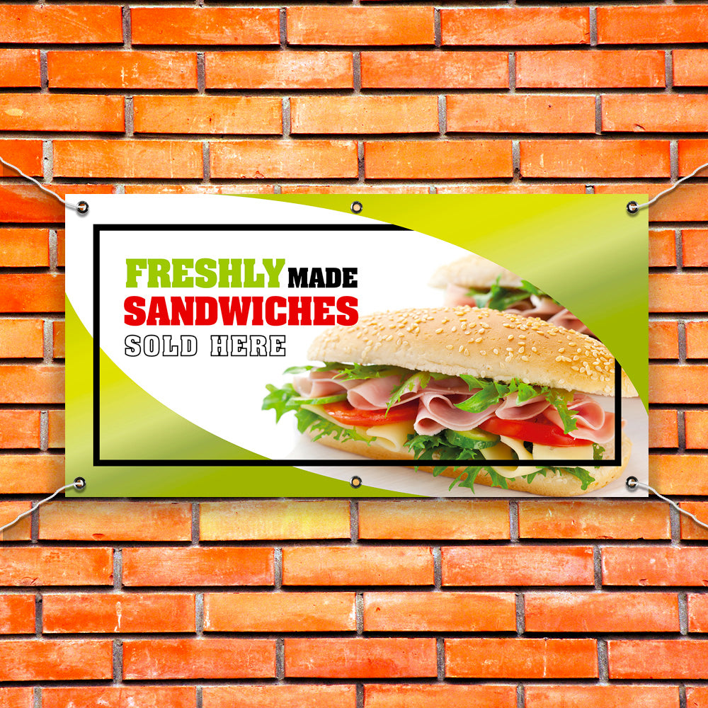 PCV Banner Printing fish and chips takeaway fast food Promotional Advertisement Outdoor