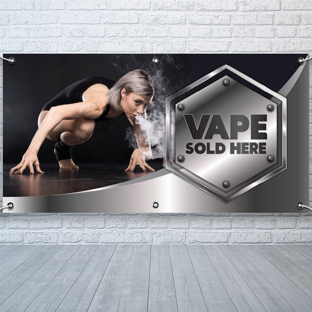 PVC Banner Vape sold here Outdoor Waterproof High Quality