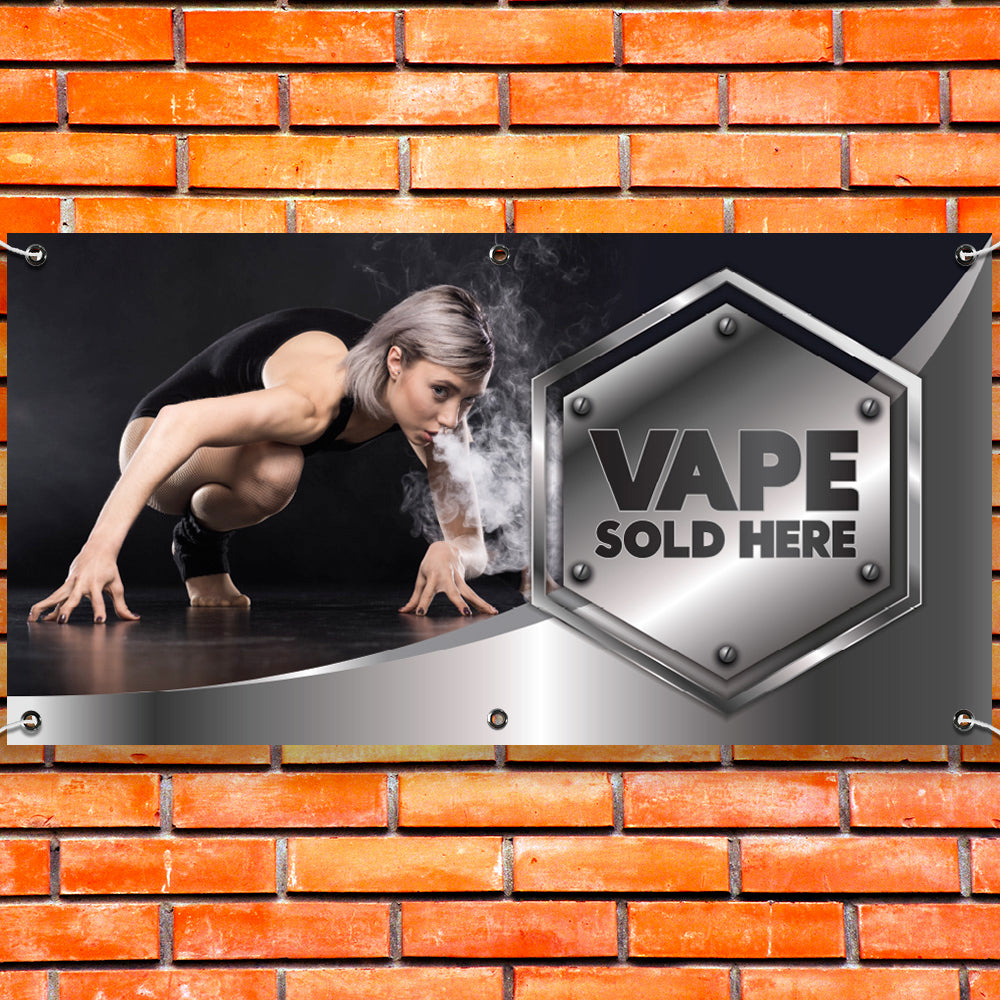 PVC Banner Vape sold here Outdoor Waterproof High Quality